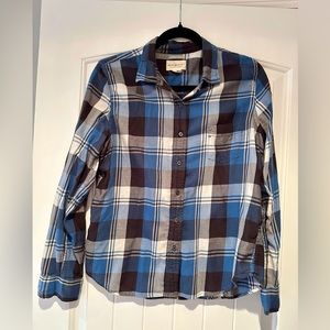 Ralph Lauren Denim & Supply women’s plaid button down shirt, 100% cotton